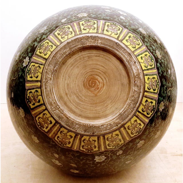 Large Early 20th Century Chinese Porcelain Dragon Tianqiuping For Sale - Image 12 of 13