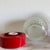 Red Mid-Century Modern Italian Red Glass Wall Sconces, 1960s, Set of 3 For Sale - Image 8 of 10