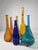 Glass A Symphony of Saturated Light attributed to Empoli Genie Bottles, 1960s, Set of 7 For Sale - Image 7 of 13