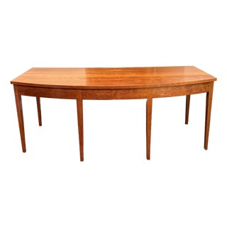 Large Thos. Moser Bow Front Desk For Sale