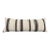 Turkish Hemp Pillow Cushion Natural Beige Black Cushion Cover 14"x40" For Sale