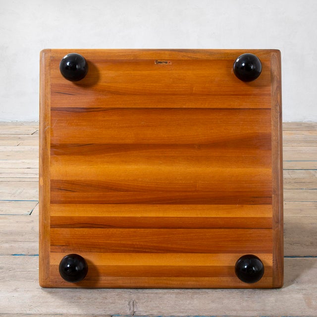 1970s Wooden Model Pianura Low Table by Mario Bellini for Cassina, 1970s For Sale - Image 5 of 7