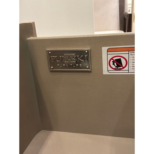 Pulaski Furniture Champagne Display Cabinet. For Sale In Atlanta - Image 6 of 9