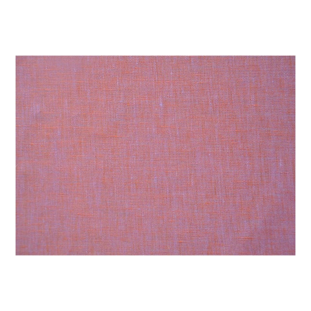 Plum Textiles Punch Linen For Sale