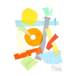 Boat Basin Fine Art Print 28" X 35.5" by Liz Roache For Sale