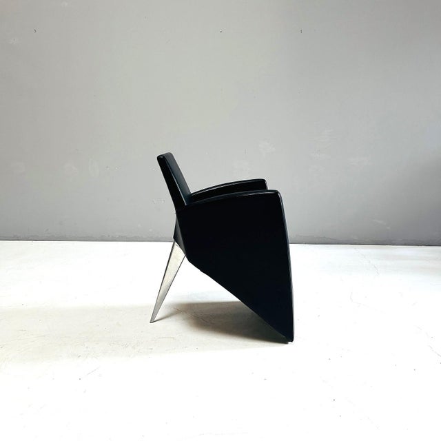 Mid-Century Modern J. Lang Armchair by Philippe Starck for Driade Aleph, 1987 For Sale - Image 3 of 11