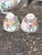 Vintage Porcelain Rose Medallion Coffee Tea Service Set of 6 For Sale In Chicago - Image 6 of 11