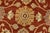 Red Ziegler Rug 10’1” X 13’5” Red Wool Traditional Hand-Knotted Oriental Carpet For Sale - Image 8 of 15