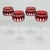 Hollywood Regency Vintage Crystal Glasses from Waterford, 1980s, Set of 4 For Sale - Image 3 of 11