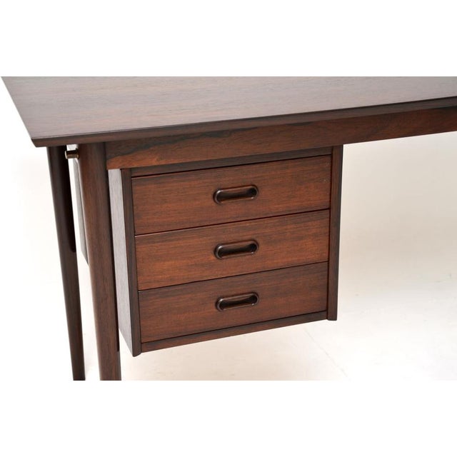 Vintage Danish Drop Leaf Desk, 1960s For Sale - Image 12 of 13