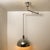 Metal AM/AS Ceiling Lamp with Chromed Swing Arm by Franco Albini for Sirrah, 1960s For Sale - Image 7 of 10