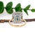 5.46ct London Blue Topaz & Natural Diamond Ring in Solid 14k White & Yellow Gold, Size 6.75 For Sale In Columbus - Image 6 of 7