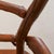 French Folk Art Hand-Carved Wood Armchair, 1960s For Sale - Image 11 of 11