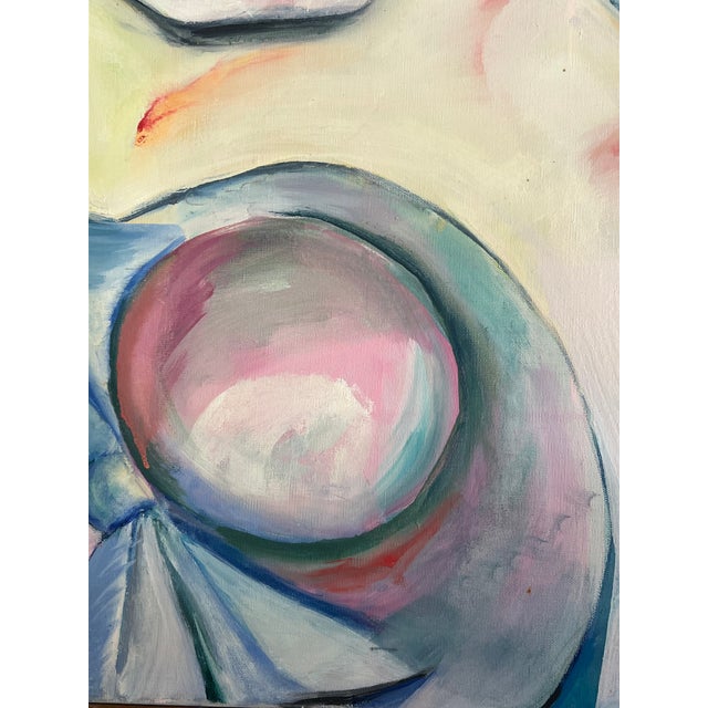 Large Modern Oil Painting by Joan Corrigan For Sale - Image 12 of 15