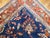 Late 19th Century Antique Zabihi Collection Royal Blue Mohajeran Persian Sarouk Rug - 7'1" x 10'6" For Sale - Image 5 of 9