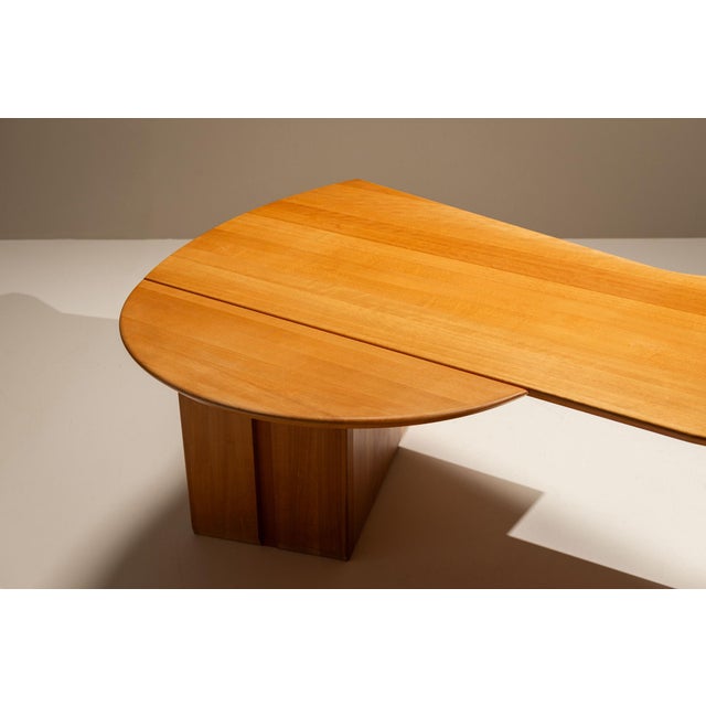 Adjustable Desk in Beech from Seltz, France, 1980s For Sale - Image 12 of 18