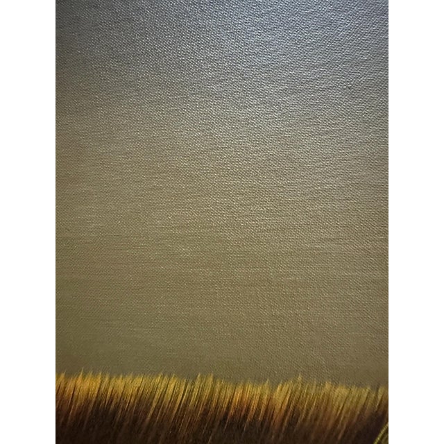 Mid-Century Modern John R. Good Mid-Century Modern Oil Painting of a Motor Car For Sale - Image 3 of 5