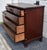 Vintage Chippendale Mahogany Chest of Drawers Carved Shell Dresser For Sale - Image 14 of 16