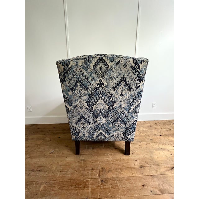 Traditional Craftmaster Traditional Wing Chair For Sale - Image 3 of 4