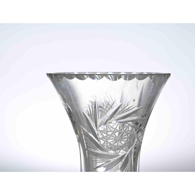 Vintage Italian Glass Vase, 1970s For Sale - Image 4 of 5