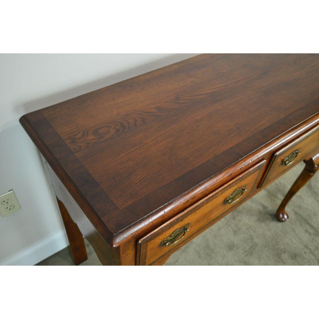 Antique English Queen Anne Four Drawer Sideboard Huntboard Chairish