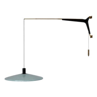 Adjustable Wall Lamp with Metal and Brass from Stilnovo, Italy, 1950 For Sale