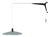 Adjustable Wall Lamp with Metal and Brass from Stilnovo, Italy, 1950 For Sale