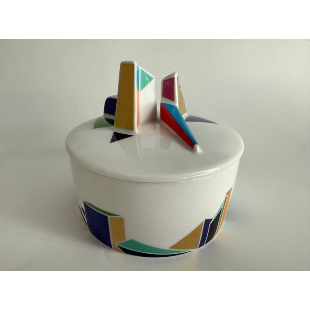 1990s Artist Collection Box with Lid by Brigitte Döge for Rosenthal Studio Line, Germany, 1990s For Sale - Image 5 of 10