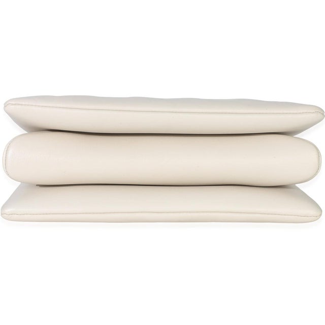 2020s White Monogram Embossed Lambskin Coussin PM For Sale - Image 5 of 9