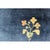 1920s Blue Floral Bird Deco Antique Chinese Peking Wool Rug 8'1'' X 9'5'' For Sale In New York - Image 6 of 9