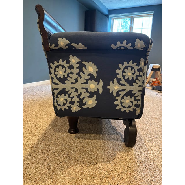 Blue Early 19th Century American Empire Sofa For Sale - Image 8 of 8