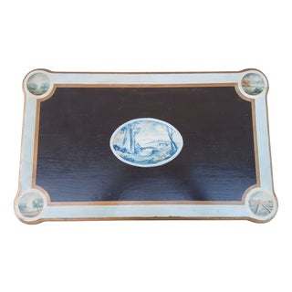 Painted Lacquered Coffee Table, 1970s For Sale