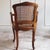 Louis XV Style Armchair with Viennese Caning in Walnut, 1900 For Sale - Image 6 of 9