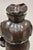19th C. Black Forest Figural Wood Carved Night Watchman Lidded Tobacco Jar Box For Sale - Image 9 of 13