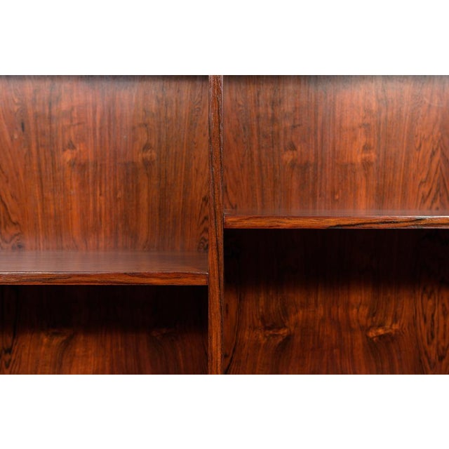 Brown Mid-Century Rosewood Shelf, Denmark, 1960s For Sale - Image 8 of 11