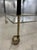 Mid-Century Hollywood Regency Faux Bamboo and Brass Two-Tier Drinks Trolley. For Sale - Image 11 of 12