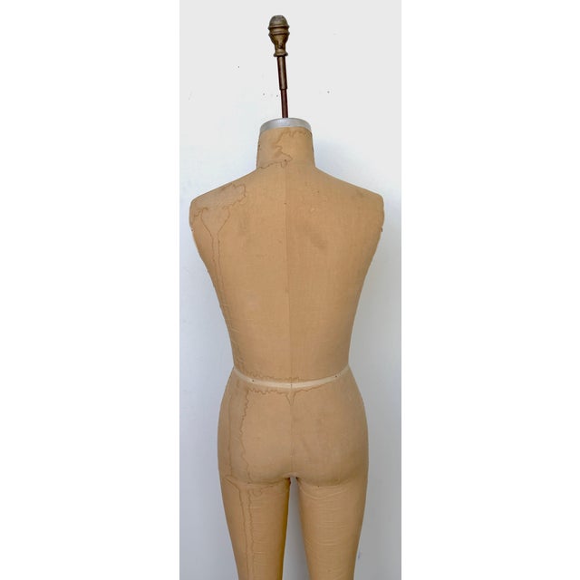 Antique Tailor’s Mannequin / Dress Form, Wolf Form Co., New York, C. 1900s For Sale - Image 11 of 17