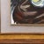 Mid 20th Century Framed Signed Oil on Canvas Painting of a Man Sitting For Sale - Image 5 of 5