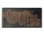 Chinese Black Lacquer Golden Graphic Bridge Shape Ink Display Art For Sale - Image 9 of 10