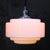 Vintage Art Deco White Opaline Glass Pendant Lamps For Sale - Image 4 of 8