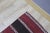 1970s Mid-Century Burgundy Striped Kilim For Sale - Image 10 of 13