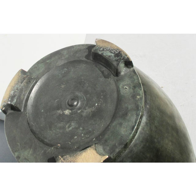 Grand Tour Large Bronze Situla From Pompeii 19th Century For Sale - Image 15 of 17