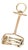 Vintage 10k Articulating Hand Push Lawn Mower Charm For Sale