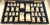 The Antique Rajasthani Indian Ivory Colored Bone Complete Hand Carved Chess Set is a unique and intricately crafted piece...