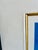 Late 20th Century Vintage Large 48" X 48" Framed, Numbered and Signed Serigraph With Wentworth Gallery Raised Seal by Croatian Artist Frane Mlinar Korčula Boats For Sale - Image 5 of 5
