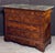 Wood French Louis Philippe Chest or Commode of Burr Walnut With Marble Top For Sale - Image 7 of 9