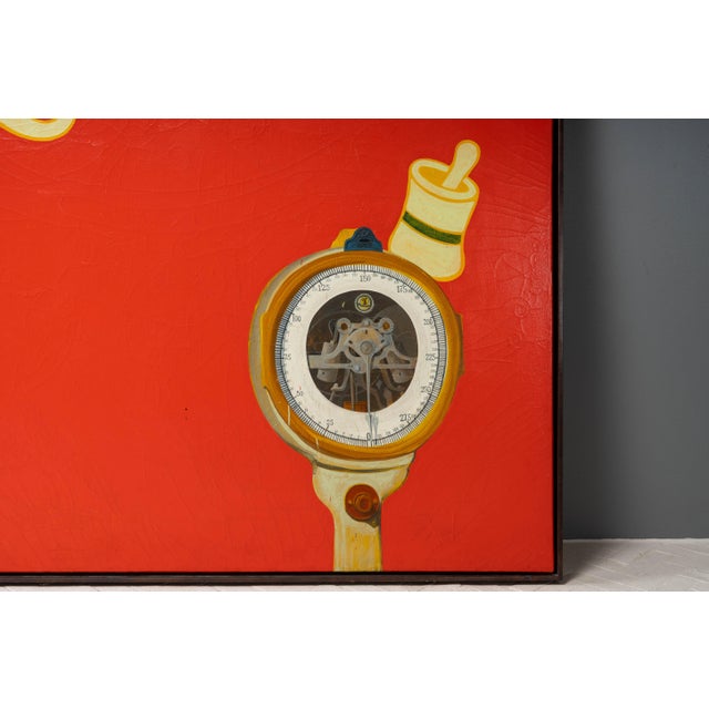 1960s Howard Hack Window Series Oil Painting For Sale - Image 4 of 17