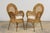 Set of Six Mid 20th Century French Riviera Rattan Armchairs, Provence For Sale - Image 9 of 18