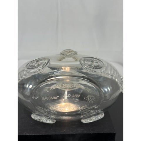 Glass Late 20th Century Baccarat Crystal Remy Martin Louis XIII Grande Champagne Cognac Baccarat Decanter With Stopper & Gold Plated Label For Sale - Image 7 of 12