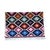 Magenta Hand-Woven Ecuadorian Wool Kilim, Signed For Sale - Image 8 of 13